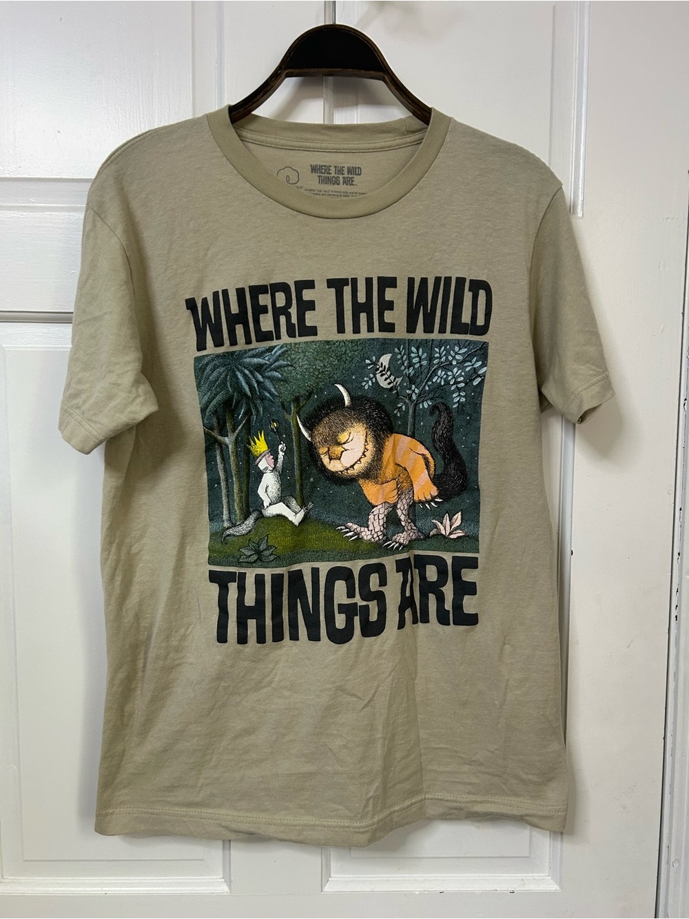Where The Wild Things Are Graphic Tee - Tan